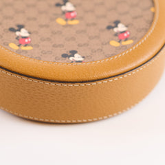Gucci Mickey Mouse Round Crossbody Bag