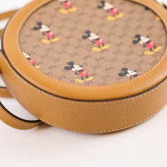 Gucci Mickey Mouse Round Crossbody Bag
