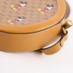 Gucci Mickey Mouse Round Crossbody Bag