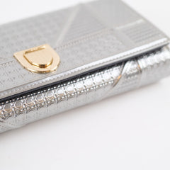 Christian Dior ama Wallet On Chain WOC Silver
