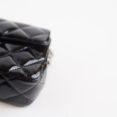 Chanel Extra Mini Flap Patent Black (17 Series)
