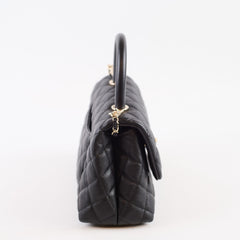 Chanel Coco Handle Small Black Caviar 2020 GHW