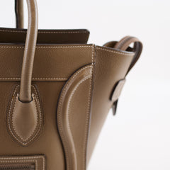 Celine Micro Luggage Taupe