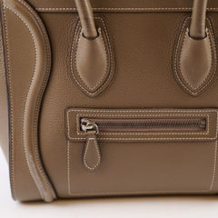 Celine Micro Luggage Taupe