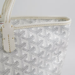 Goyard Artois PM White Shoulder Bag