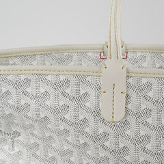 Goyard Artois PM White Shoulder Bag
