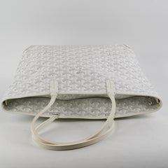 Goyard Artois PM White Shoulder Bag