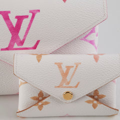 Louis Vuitton 3 Kirgami Pouch Clutch Giant Monogram Watercolor Set