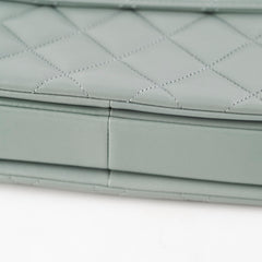 Chanel Large Trendy CC Top Handle Blue/Green