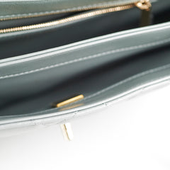 Chanel Large Trendy CC Top Handle Blue/Green