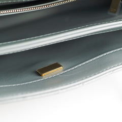 Chanel Large Trendy CC Top Handle Blue/Green