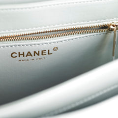 Chanel Large Trendy CC Top Handle Blue/Green