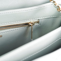 Chanel Large Trendy CC Top Handle Blue/Green