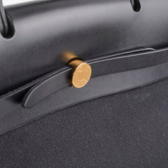 Hermes Herbag 39 Noir - B Stamp