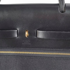Hermes Herbag 39 Noir - B Stamp