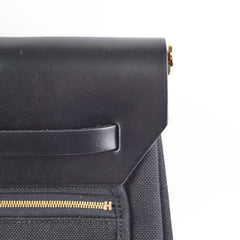 Hermes Herbag 39 Noir - B Stamp