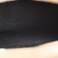 Saint Laurent Uptown Croc Embossed Tote Small Taupe