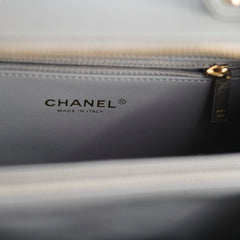 Chanel Filigree Caviar Medium Vanity Grey