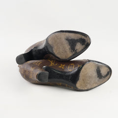 Louis Vuitton Monogram Boots Size 37