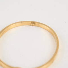 Cartier Love SM Yellow Gold Size 17 Bracelet