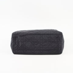 Christian Dior Vintage Lady Dior Small Black Nylon