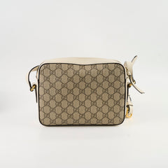 Gucci Horsebit Camera Cream Crossbody