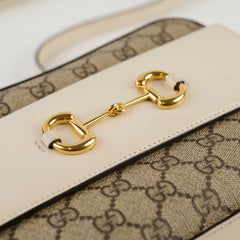 Gucci Horsebit Camera Cream Crossbody