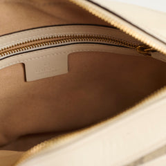 Gucci Horsebit Camera Cream Crossbody
