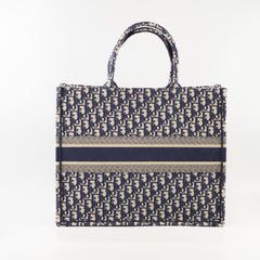 Christian Dior Book Tote Oblique Large