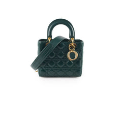 Christian Dior Lady Dior Small Emerald
