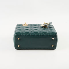 Christian Dior Lady Dior Small Emerald
