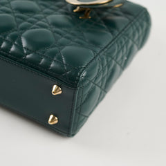Christian Dior Lady Dior Small Emerald