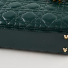 Christian Dior Lady Dior Small Emerald