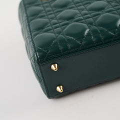 Christian Dior Lady Dior Small Emerald