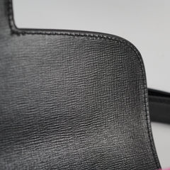 Gucci Horsebit 1955 Shoulder Bag Black Geometric Print