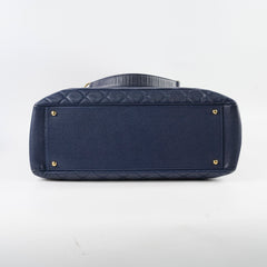 Chanel GST XL Navy Caviar