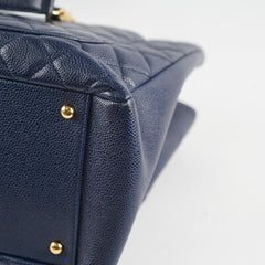 Chanel GST XL Navy Caviar
