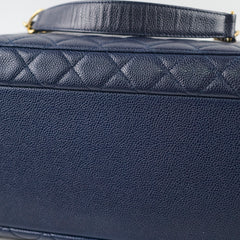 Chanel GST XL Navy Caviar