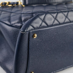 Chanel GST XL Navy Caviar