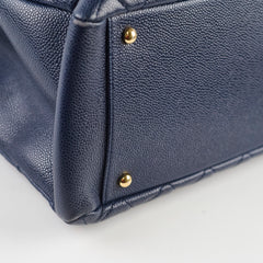 Chanel GST XL Navy Caviar