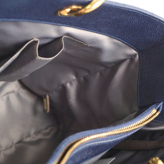 Chanel GST XL Navy Caviar