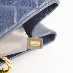 Chanel GST XL Navy Caviar