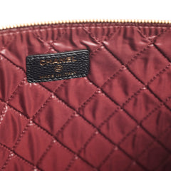 Chanel O Case Large Caviar Black