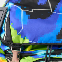 Prada Blue/Green Nylon Backpack
