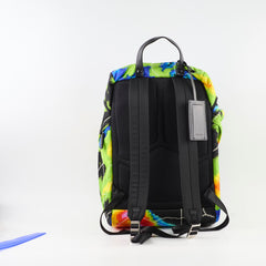 Prada Blue/Green Nylon Backpack