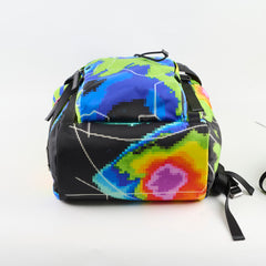 Prada Blue/Green Nylon Backpack