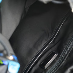 Prada Blue/Green Nylon Backpack