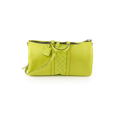 Louis Vuitton Keepall Bandouliere 50 Taigarama Neon Yellow