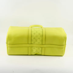 Louis Vuitton Keepall Bandouliere 50 Taigarama Neon Yellow