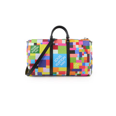 Louis Vuitton Keepall Bandouliere 50 Damier Graphite 3D Multicolour